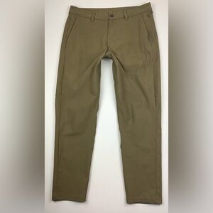 lululemon commission pant slim men’s 31 beige
